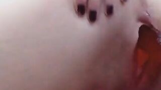 Blonde Amateur Toys Herself on Webcam