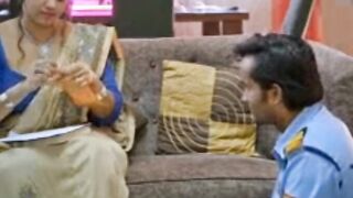 Indian malkin Bhabhi Fucked By security guard Sex