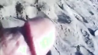 Beach Wankers Caught on Cam