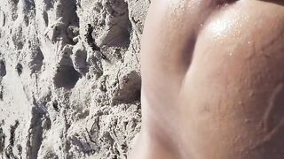 Fistmas on a Nude Beach