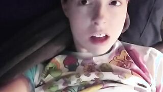 Edging Myself - Solo Teen Babe Fingering Webcam Show
