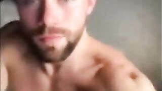 Sucking a Thick Cock - Amateur Hunk Blowjob
