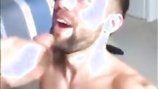 Sucking a Thick Cock - Amateur Hunk Blowjob