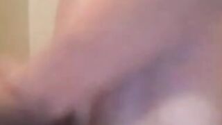 Twink Strokes Small Cock in Friend's Bathroom 2