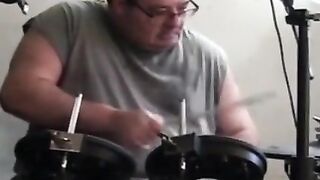 Kinky Italian Mature Bear Bangs Crossdresser