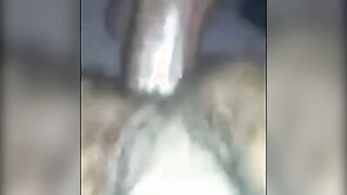 Black Bareback Amateur Takes Big Cock