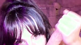 CULONA TETONA  me HABLA SUCIO y me hace INCREIBLE MAMADA en el  JACUZZI del SPA