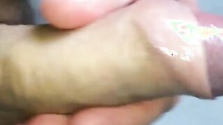 Playing with my small cock on 01.04.2016 2