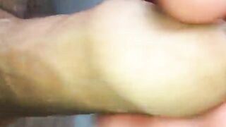 Playing with my small cock on 01.04.2016 2