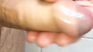 Playing with my small cock on 01.04.2016 2