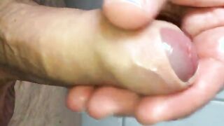 Playing with my small cock on 01.04.2016 2