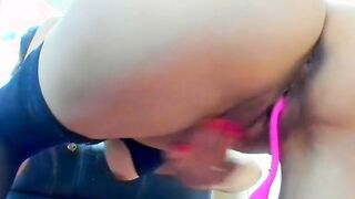 Big-Tit Beauty Masturbates Online with Sex Toy to Orgasm