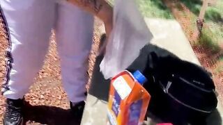 He saw her alone on the street and took her home to FUCK VERY HARD Doggy Style
