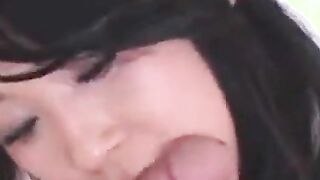 Minako the Japanese Nurse Gives an Amateur Blowjob