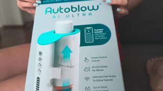 KissCat  testing AutoBlow AI Ultra - Couple stunned with powerful cumshot