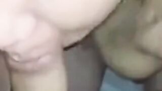 Mature Japanese Amateur Gives a Blowjob