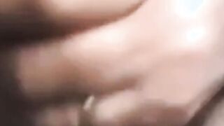 Daddy shows off his thick uncut cock on webcam