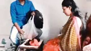 Bra Saler Boy Fucked By Customer Bhabhi