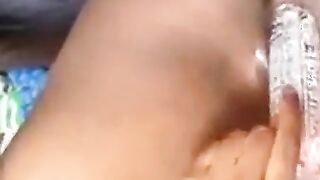 Chocolate Pussy Play on Webcam