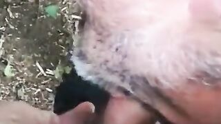 Outdoor Blowjob Tables Turned on Amateurs