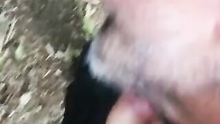 Outdoor Blowjob Tables Turned on Amateurs