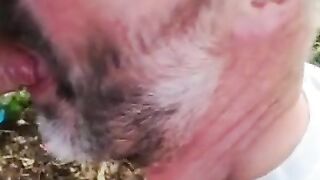 Outdoor Blowjob Tables Turned on Amateurs