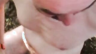 Outdoor Blowjob Tables Turned on Amateurs