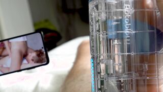 Velvet Veronica - Test of Autoblow Ultra men Masturbator