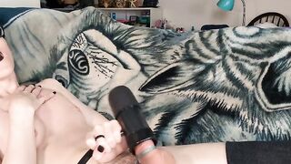 Wetzemu TGirl Milks Herself With VacuGlide