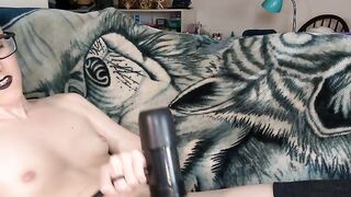 Wetzemu TGirl Milks Herself With VacuGlide