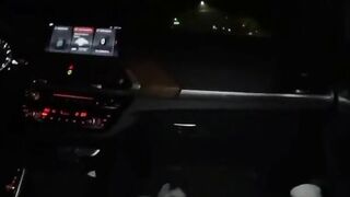 Public Car Blowjob with a Blonde and a Big Cock