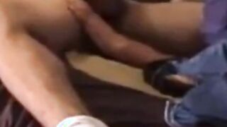Old Young Amateur Twink's Cum Tribute Handjob