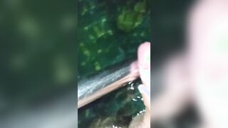 a masturbation at 4 o'clock in the morning at a dinox bar at the pub in Eforie Nord a
