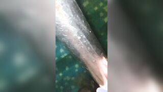 a masturbation at 4 o'clock in the morning at a dinox bar at the pub in Eforie Nord a