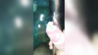 a masturbation at 4 o'clock in the morning at a dinox bar at the pub in Eforie Nord a