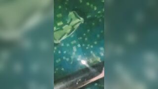 a masturbation at 4 o'clock in the morning at a dinox bar at the pub in Eforie Nord a