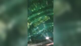 a masturbation at 4 o'clock in the morning at a dinox bar at the pub in Eforie Nord a