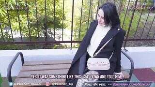 Risky Anal Sex with Cumwalk - Outside Agent Pickup School sluts