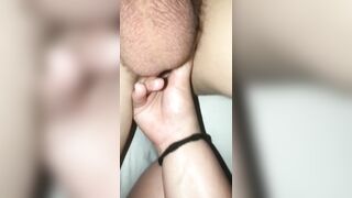 Prostate Milking Daddy as I Suck his Big Dick and Listen to
