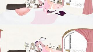 [VR 360 4K] Lulu Suzuhara Nijisanji Vtuber Hand Job and Doggy Style