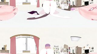 [VR 360 4K] Lulu Suzuhara Nijisanji Vtuber Hand Job and Doggy Style