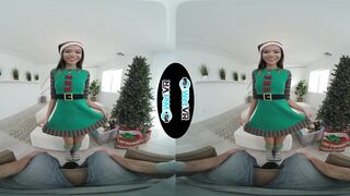 WETVR eastern Vina Sky Gifted Sex for Christmas in VR