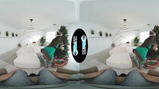WETVR eastern Vina Sky Gifted Sex for Christmas in VR