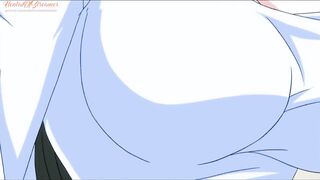 HENTAI UNCENSORED | Lusty Man Watching Sex - ANIMATED ANIME