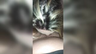 MILF QUEEN OF DEEPTHROAT GETTING MY BABY BOY DRIED OUT OF THST