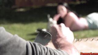 Stepdad Steve Holmes caught masturbating by his step-daughter