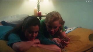 Bridgette Monet and Linda Shaw Bae romance, upscaled to 4K