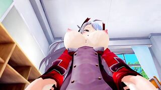 Prinz Eugen Azur Lane 3D Animated 6/7