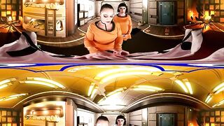 EvilEyeVR - Starship Punishers with Fallon West and Olive Glass