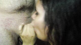 My Friends Fill me with Cum, Double Oral Sex, Mamada, Tetona, Lefazos,